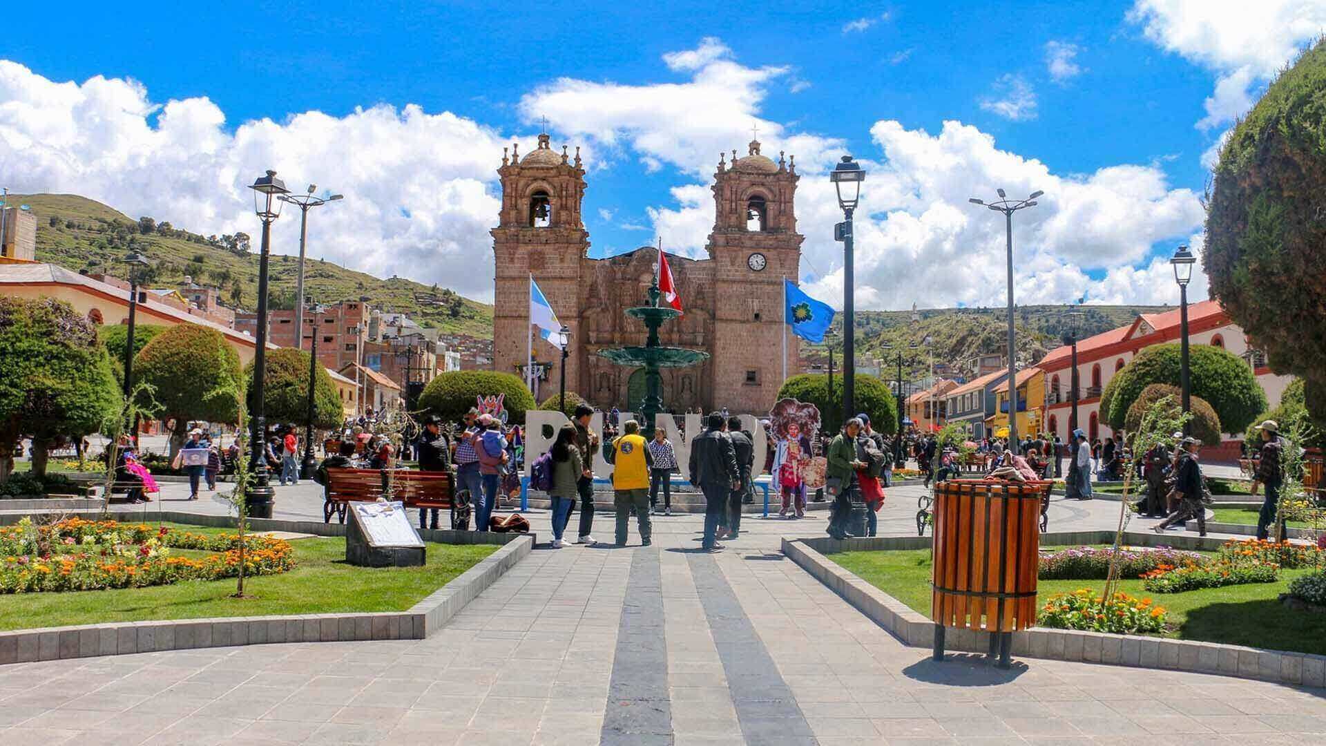 Plaza de armas puno